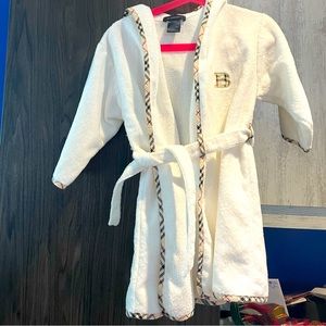 Burberry Bath robe toddler
